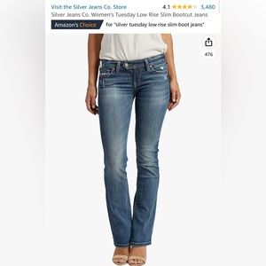 Silver Tuesday women’s jeans- Sz 29/33